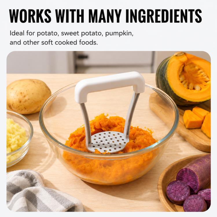 LsCook PP Manual Potato Masher, PP Potato Masher