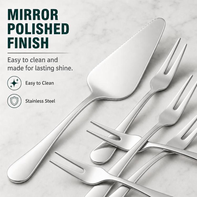 LsCook Stainless Steel Cake Server Set, Cake Server Set