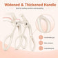 2pcs/Pack Portable Eyelash Curler, Wide Angle and Precision Combo Set