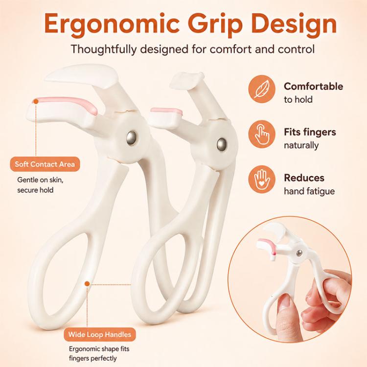 2pcs/Pack Portable Eyelash Curler, Wide Angle and Precision Combo Set