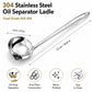 LsCook Stainless Steel Oil Separating Spoon, Oil Separating Spoon