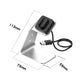 For Fitbit Inspire / Inspire HR / Ace 2 Universal Aluminum Alloy Charger Holder with Chip Protection, Support Fast Charging, For Fitbit Inspire