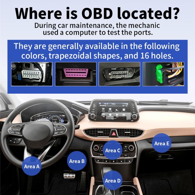 K2 Car OBDII Diagnostic Tool Smart Engine Fault Detector HUD, K2