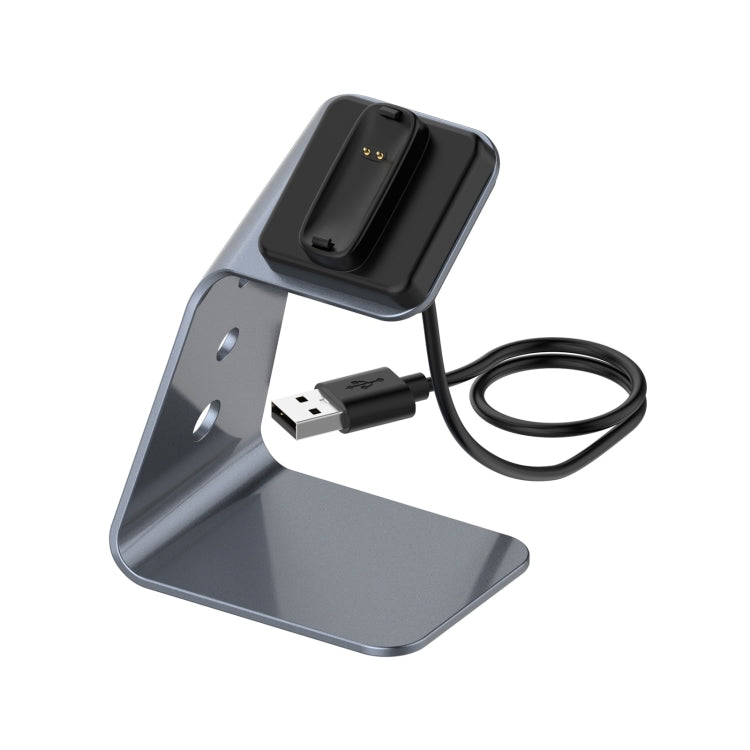 For Fitbit Inspire 2 Aluminum Alloy Charger Holder with Chip Protection, Support Fast Charging, For Fitbit Inspire 2