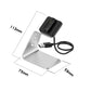 For Fitbit Inspire 2 Aluminum Alloy Charger Holder with Chip Protection, Support Fast Charging, For Fitbit Inspire 2