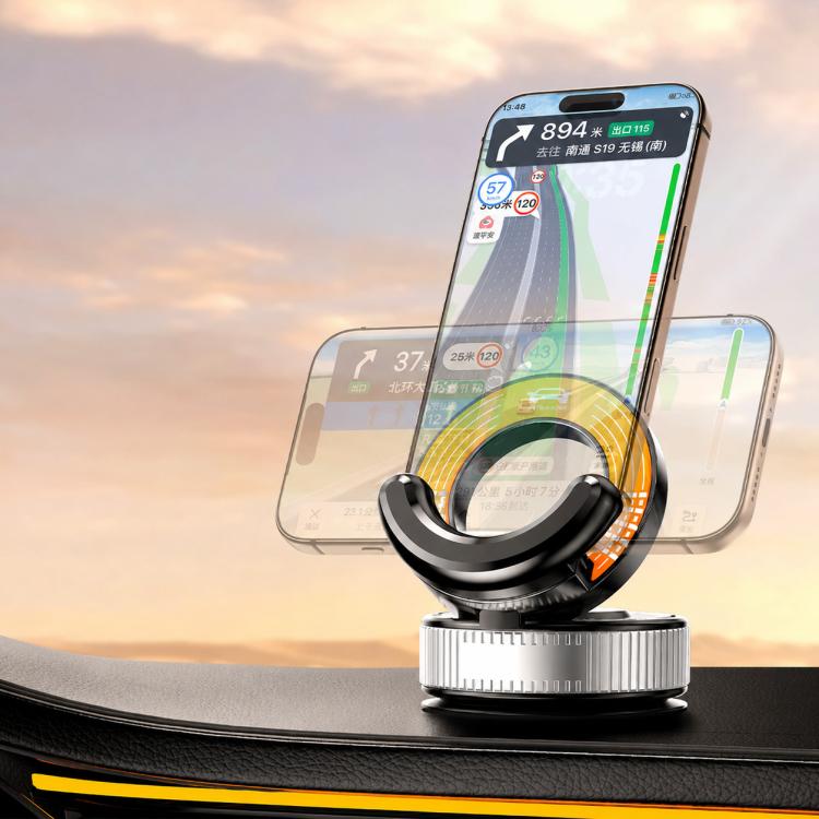 F9 Vacuum Suction Cup Phone Car Mount For Navigation Desktop Use, Basic Model, Parking Number Plate