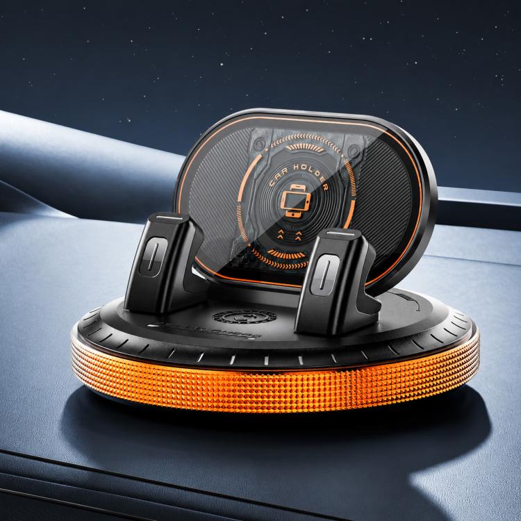 D5 Vacuum Suction Rotating Base Car Center Console Phone Mount