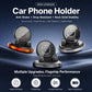 D7 Self-adhesive Rotating Base Car Center Console Phone Mount