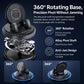 D7 Self-adhesive Rotating Base Car Center Console Phone Mount