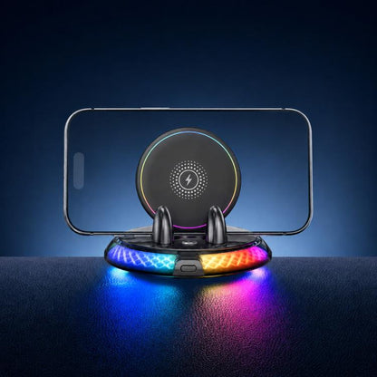 D9 Self-adhesive Rotating Base Car Wireless Charging Phone Holder