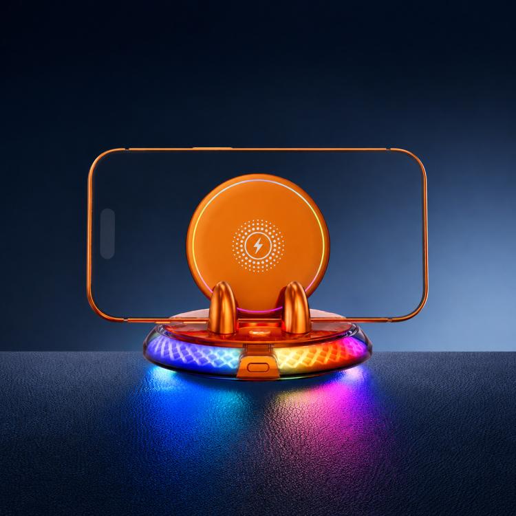 D9 Self-adhesive Rotating Base Car Wireless Charging Phone Holder