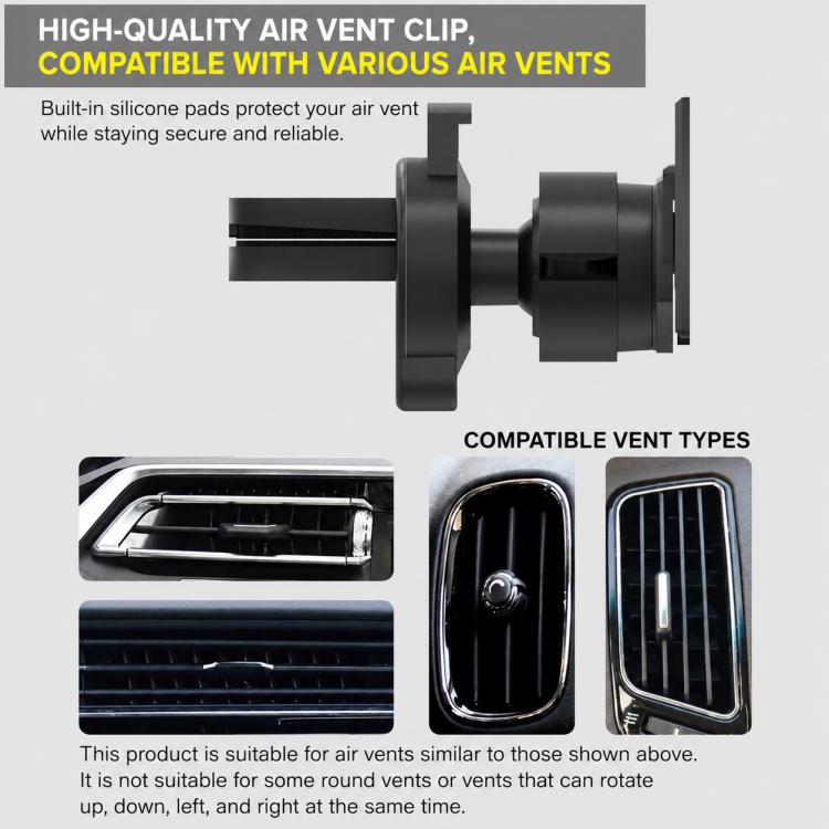 Bat-style Mechanical Gravity Car Air Vent Phone Mount