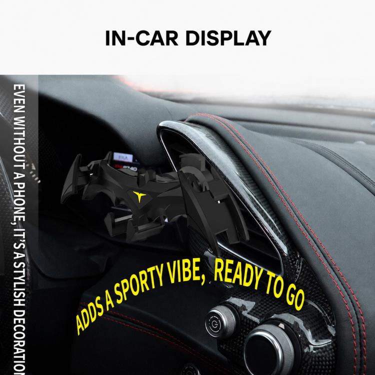 Bat-style Mechanical Gravity Car Air Vent Phone Mount