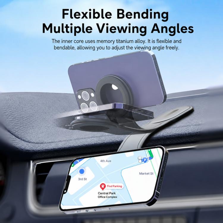 CZ-19 Bendable Magnetic Car Dashboard Phone Mount