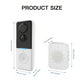 1MP HD Graffiti Smart Video Doorbell Camera Support PIR Motion Detection and Two-way Audio