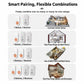 XY-808 Adjustable Volume Wireless Waterproof Doorbell Elderly Call Device, US Plug, EU Plug