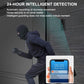1MP HD Graffiti Smart Video Doorbell Camera With Solar Panel Charging Rain Cover