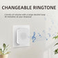 1MP HD Graffiti Smart Video Doorbell Camera With Solar Panel Charging Rain Cover