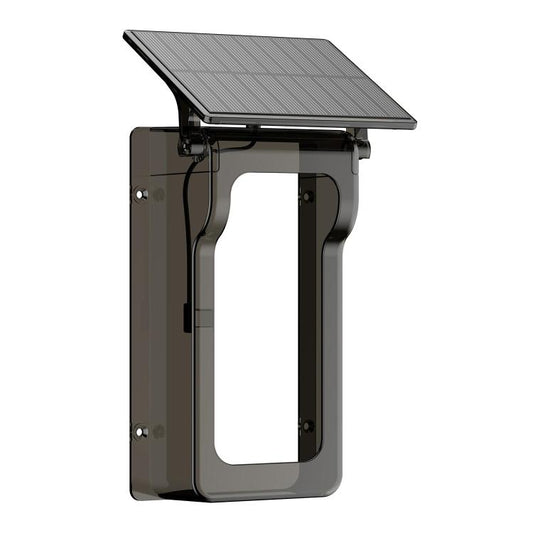 HC-002 Outdoor Solar Panel Charging Rain Cover Suitable For 013D Video Doorbell