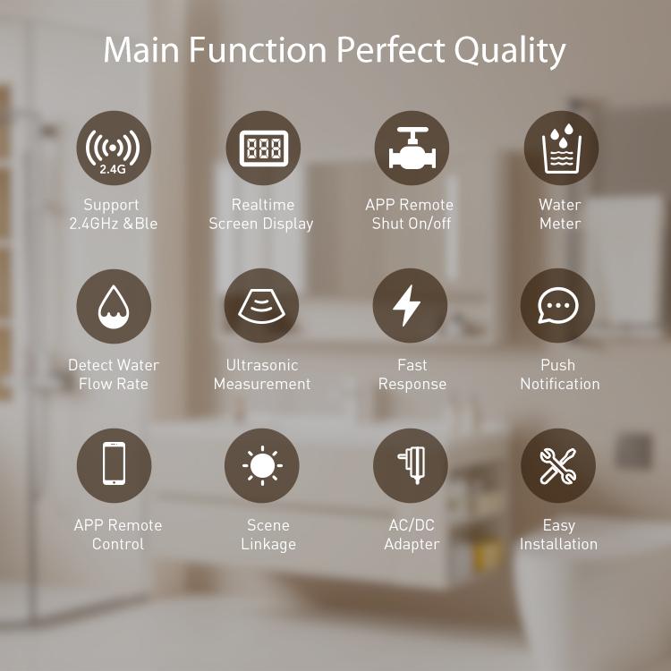 NEO NAS-WV07W WiFi Smart Water Valve, WV07W