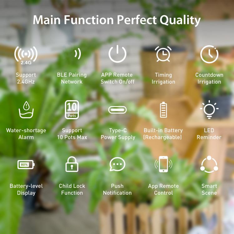 NEO NAS-WV08W WiFi Smart Drip Irrigation, WV08W