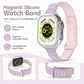 xDfind Three Beads Magnetic Silicone Watch Band, For Apple Watch 42 / 44 / 45 / 46 / 49mm, For Apple Watch 38 / 40 / 41 / S11 42mm