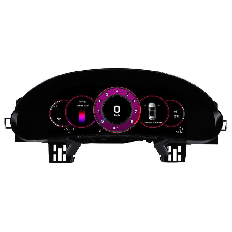 Car HD LCD Multi-Mode Digital Odometer Speedometer with CarPlay, For Porsche Cayenne 2002–2010