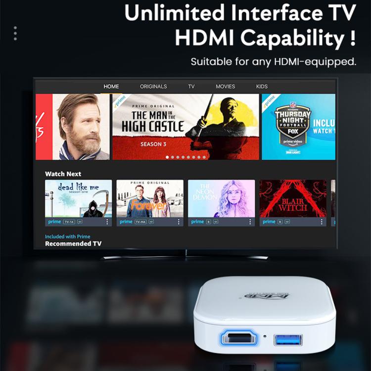 White MMB WJAN-TV 2.0 adapter box for HDMI capability