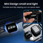 Compact mini black car adapter box with MMB logo, shown on a dashboard console