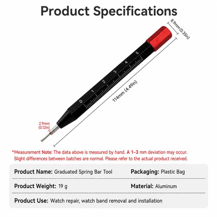 Watch Repair Tools Fresh Ear Tape with Markings