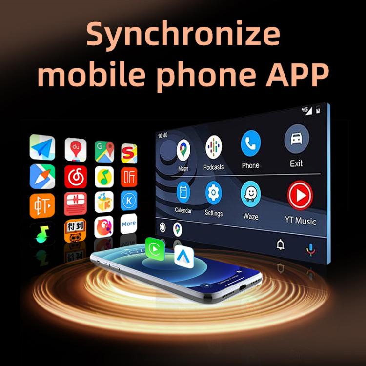 2 in 1 Car mini Smart Box Wireless Android Auto CarPlay Adapter, ZYD-B42