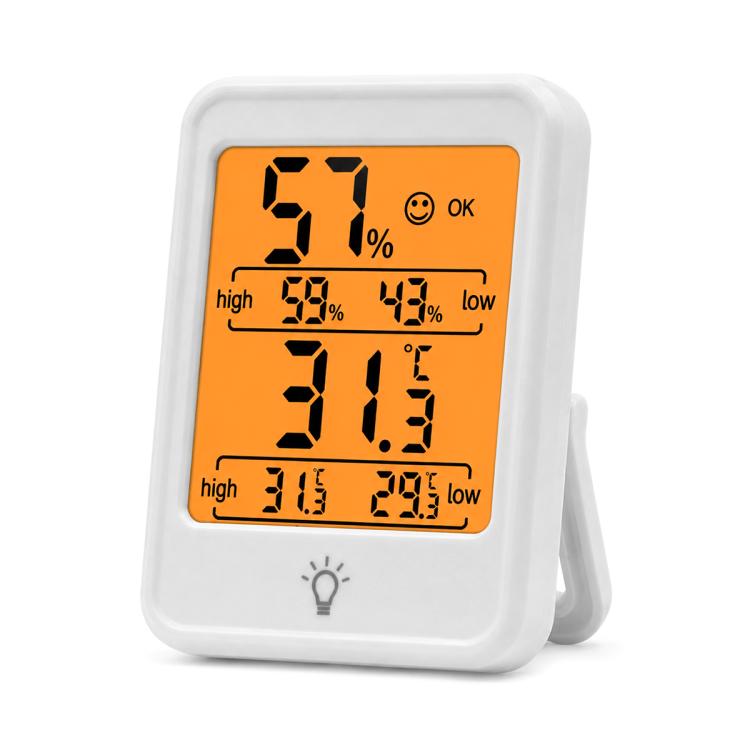 MC41 Indoor High-Precision Digital Display Electronic Thermometer and Hygrometer with Backlight