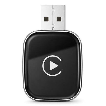 2 in 1 Car mini Smart Box Bluetooth5.4+WiFi6 Wireless Android Auto CarPlay Adapter, ZYD-TAB0P