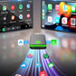 2 in 1 Car mini Smart Box Wired to Wireless Android Auto CarPlay Adapter, ZYD-B113