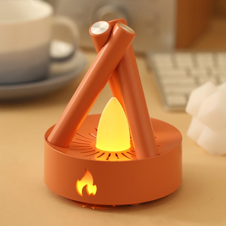 HZ-K12 Sleep-Assist White Noise Campfire Night Light