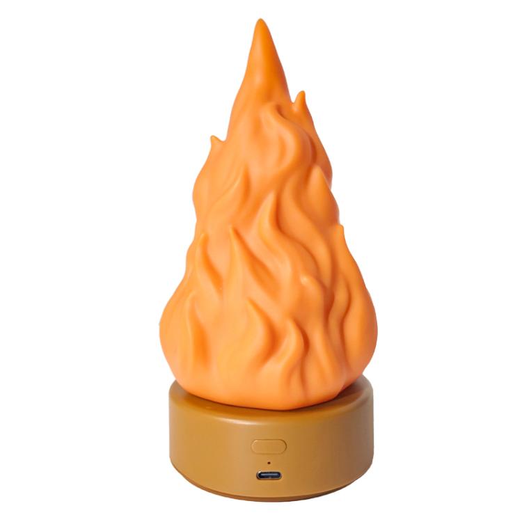 HZ-K03 LED Simulated Flame Lamp Outdoor Camping Decor Light