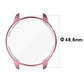 Full-coverage TPU protective case cover, pink frame with 48.6mm dimension
