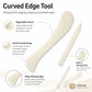 Bone-colored Paper Folding Trimmer Carve Leather Scraper