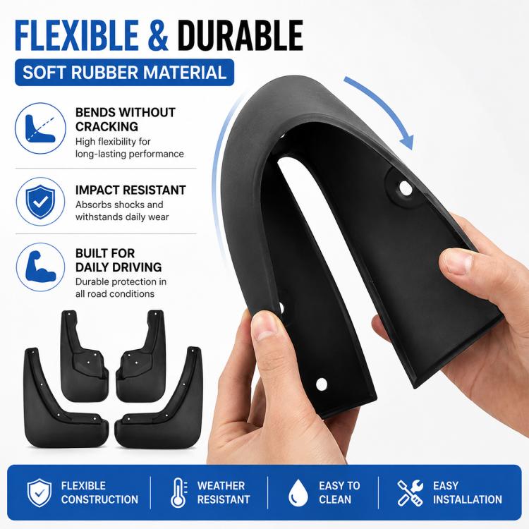 4pcs/Set Car Wheel Splash Flaps Fender Guard, For GreatWall Haval Jolion 2024