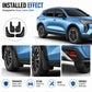4pcs/Set Car Wheel Splash Flaps Fender Guard, For GreatWall Haval Jolion 2024