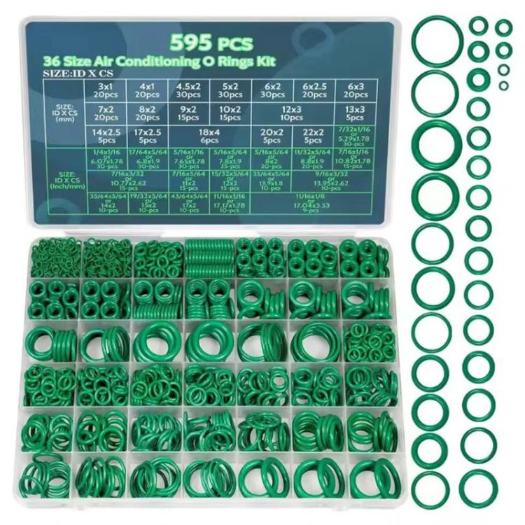 O-shaped Car Air conditioner Fixing Rubber Ring Tool Kit