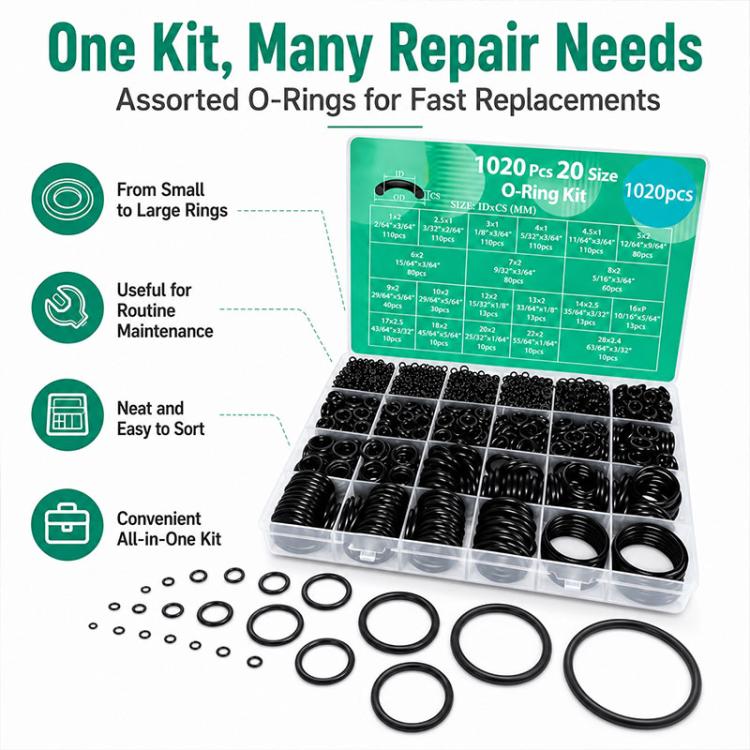 O-shaped Nitrile Fixing Rubber Ring Tool Kit