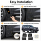 4pcs/Set Car Wheel Splash Flaps Fender Guard, For GreatWall Haval H9 2024