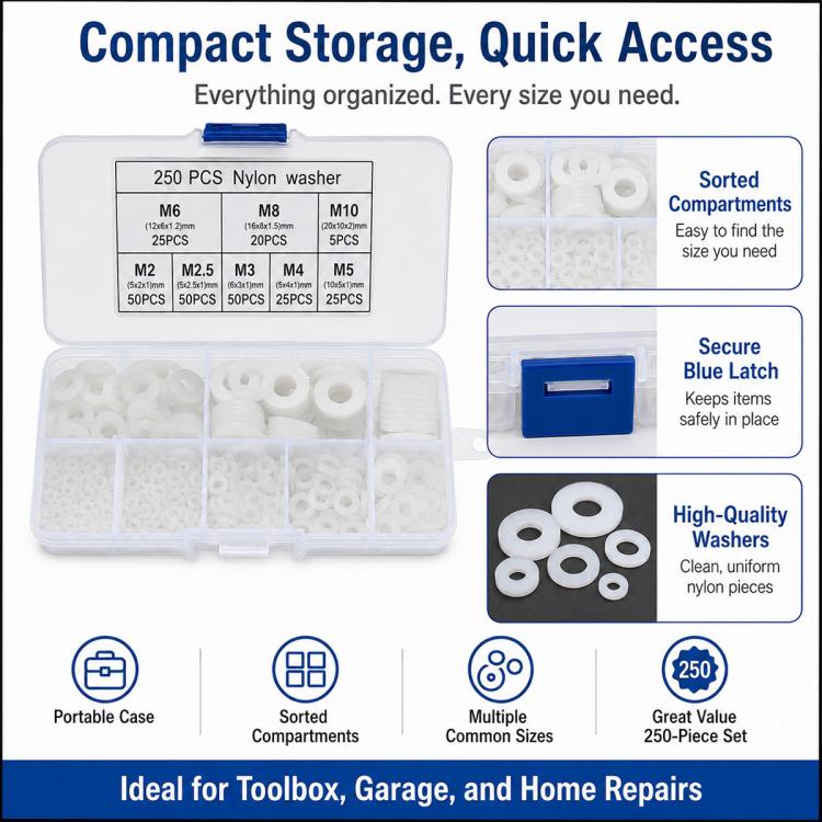 O-shaped Seal Fixing Ring Tool Kit 250 pcs /Set