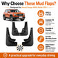 4-piece full set mud flap splash guards for Haval Dargo with pedal 2021