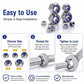 Anti-Slip Hexagonal Nut Plug 150PCS, M4-M6