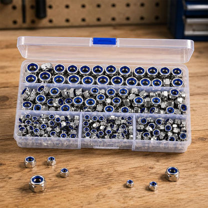 Anti-Slip Hexagonal Nut Plug 210PCS, M3-M8