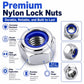 Anti-Slip Hexagonal Nut Plug 210PCS, M3-M8