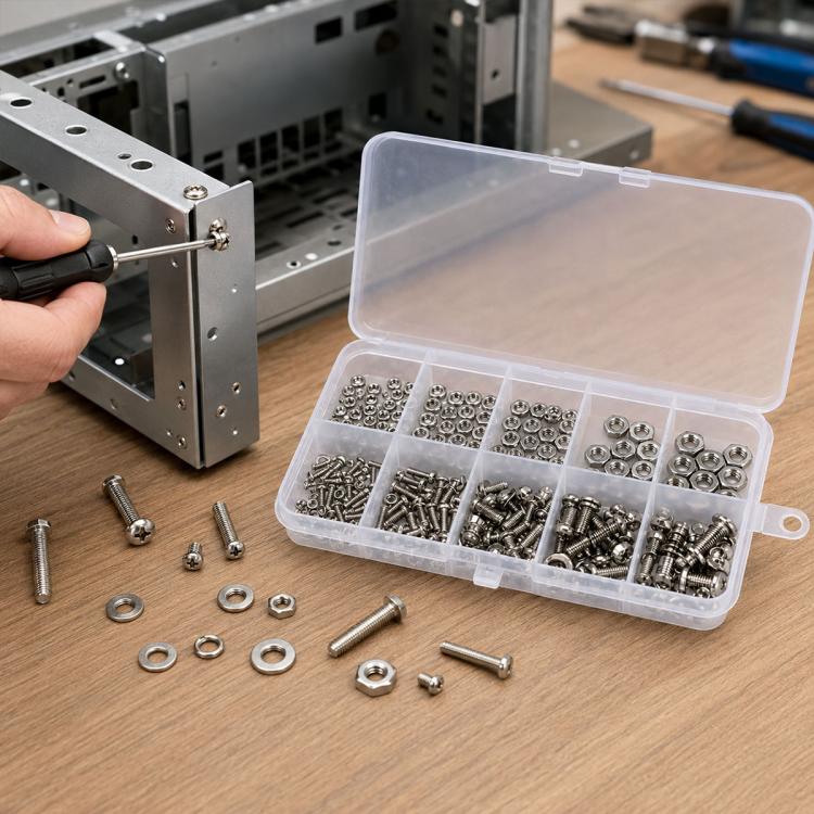 Hexagonal Nuts and Bolts 320PCS / Set, M2-M5 320PCS