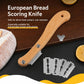 Wooden Handled Curved Bread Scorer, Wooden Handled Curved Bread Scorer